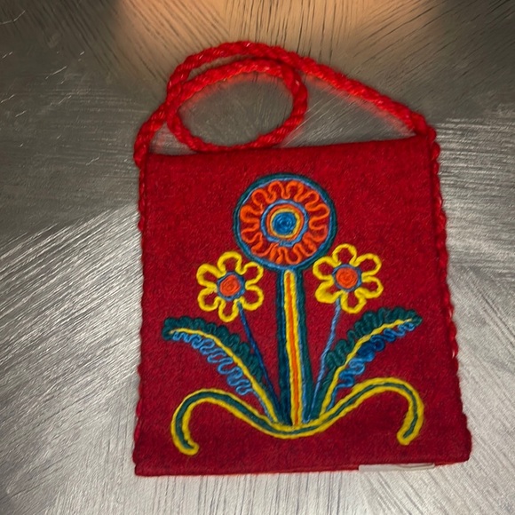 Handbags - Crossbody Wool Bag